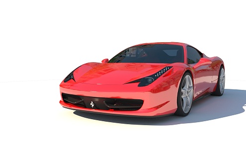 sports car Ferrari 458 Ferrari 3d model