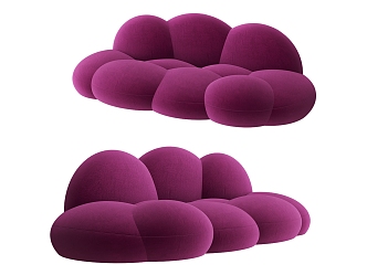 Modern Alien Sofa Cloud Sofa 3d model