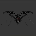Mechanical Mosquito With Intricate Metal Wings And Detailed Structure Design