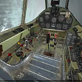Spacecraft Cockpit Interior With Control Panels Gauges And Astronaut Equipment
