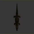 Crocodile Alligator Nile Crocodile carnivore reptile cold-blooded animal reptile 3d model