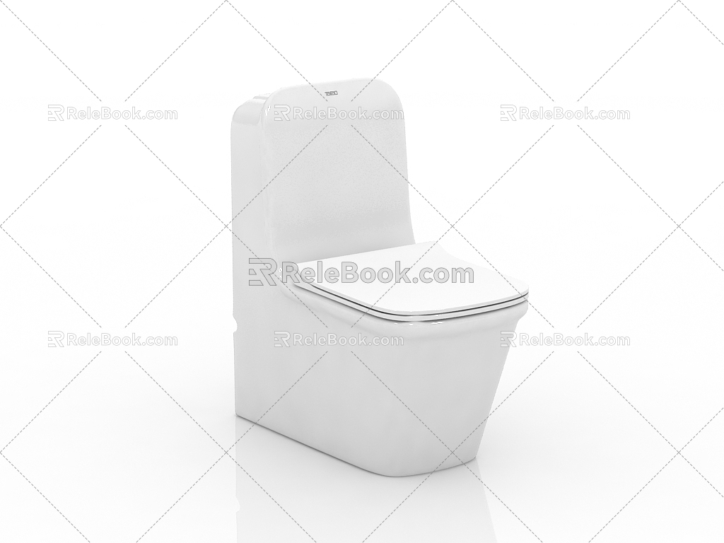 Bathroom Toilet Toilet 3d model