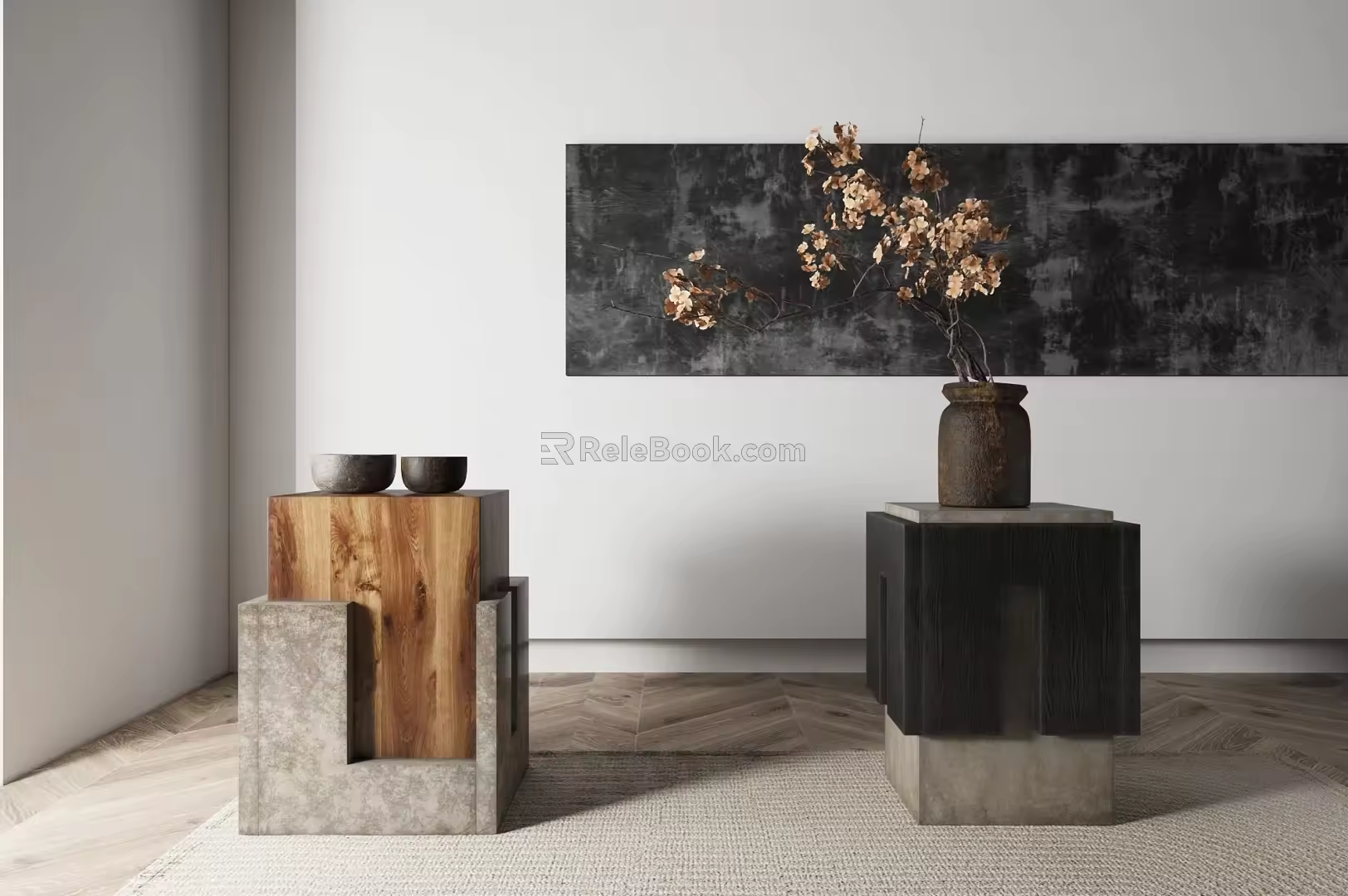 Quiet side a few 3d model