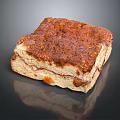 Delicious Moist Layered Cake With Caramelized Top And Soft Fluffy Texture