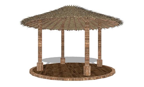 Modern Pavilion Country Pavilion 3d model