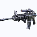 High Quality Modern Tactical Rifle With Scope Suppressor Detachable Magazine And Ergonomic Grip