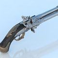 Then fired a pistol musket 3d model