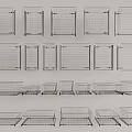 Various Sizes Wire Storage Baskets With Grid Design For Home Organization