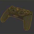 Ergonomic PC Gaming Controller Featuring Textured Grip And Responsive Buttons 3d model