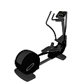 Elliptical Trainer Home Gym Workout Equipment With Digital Display And Adjustable Resistance