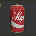 Pink Aluminum Beverage Can With Sup Logo For Daily Refreshing Drinks