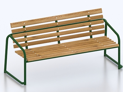 Public Chair Park Chair Outdoor Chair Leisure Chair Park Bench Public Bench Outdoor Bench 3d model