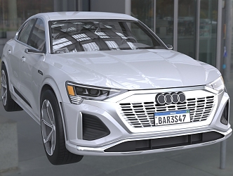 Hyundai 2024 Audi SQ8SportbackETron 3d model