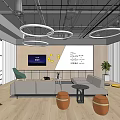 Modern Leisure Area 3d model