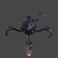 Weapons Mechanical Spider 3d model