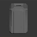 Gray Square Industrial Equipment With Robust Enclosure Ventilation Holes And Durable Design