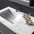 Modern Wall Mounted Bathroom Vanity Cabinet With Mirror And Open Shelves