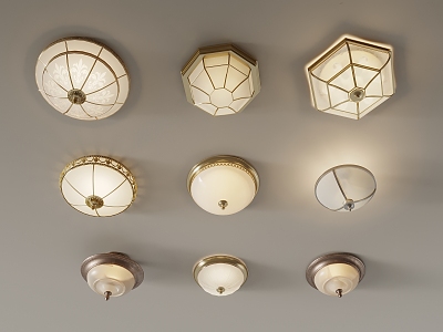 French ceiling lamp model