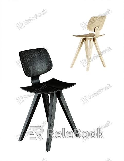 wooden dining chair model