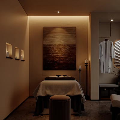 Quiet Wind Healing Beauty Room 3d model Quiet Wind Healing Beauty Room 3d model