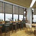 Japanese Corporate Lounge 3d model