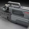 Vintage Commercial Video Recorder With ABS Logo Lens Handle And Professional Design