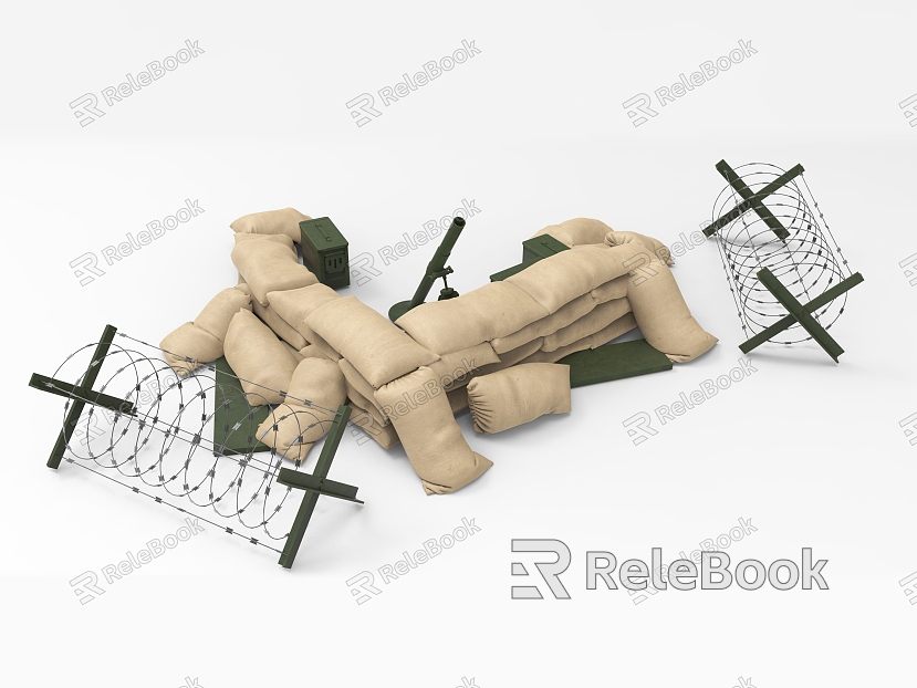 Military equipment and weapons model