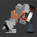 Toy Pixel Figure Toy Next Generation Item 3 Print 3d model