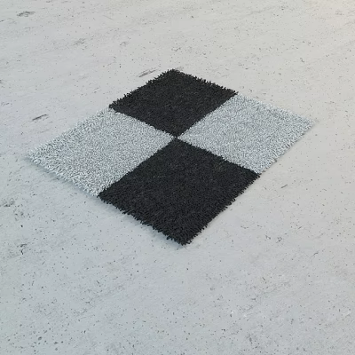 Square carpet 3d model Square carpet 3d model