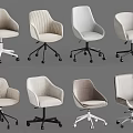 Modern Leisure Chair Design With Various Fabric Styles And Swivel Metal Bases