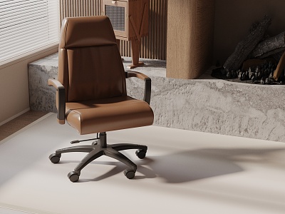 Modern office chair 3d model