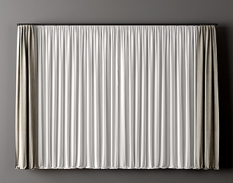 Modern Curtains 3d model