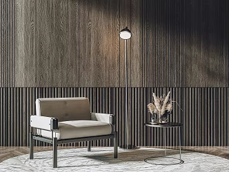 Modern single sofa 3d model