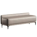 Modern Upholstered Sofa Bench With Multiple Color Options For Contemporary Living Room Decor