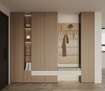 New Chinese Shoe Cabinet 3d model