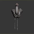 Modern Birds 3d model