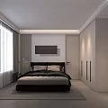 Modern Minimalist Living Dining Room Interior Design With Sofa Coffee Table Floor Lamp And Rug