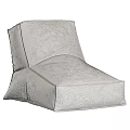 Comfortable Velvet Bean Bag Chair With Brown Black Gray Color Options For Cozy Living Room
