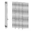 Modern Wall Paneling Design With Multiple Color Options Vertical Slats And Decorative Panels 3d model