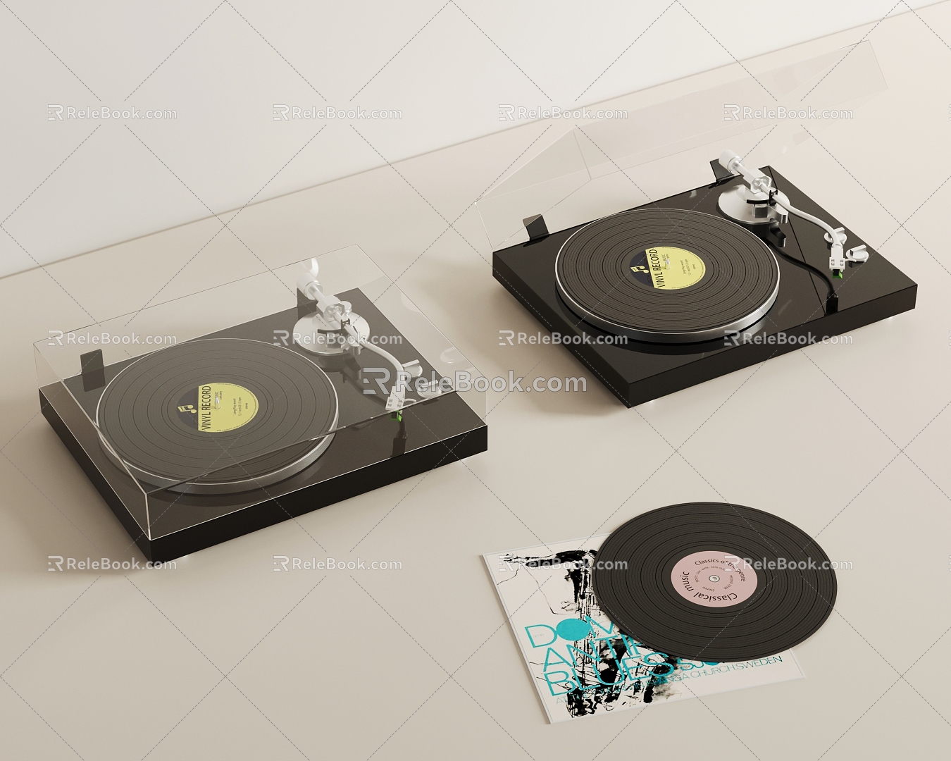 phonograph vinyl record player model