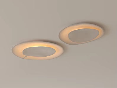 Modern Ceiling Lamp Bedroom Ceiling Lamp Cream Wind Ceiling Lamp Round Ceiling Lamp Children's Room Ceiling Lamp Flat Panel Lamp 3d model