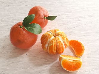 Modern Orange 3d model