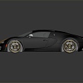 Bugatti Veyron sports car sports car sports car model 3d model