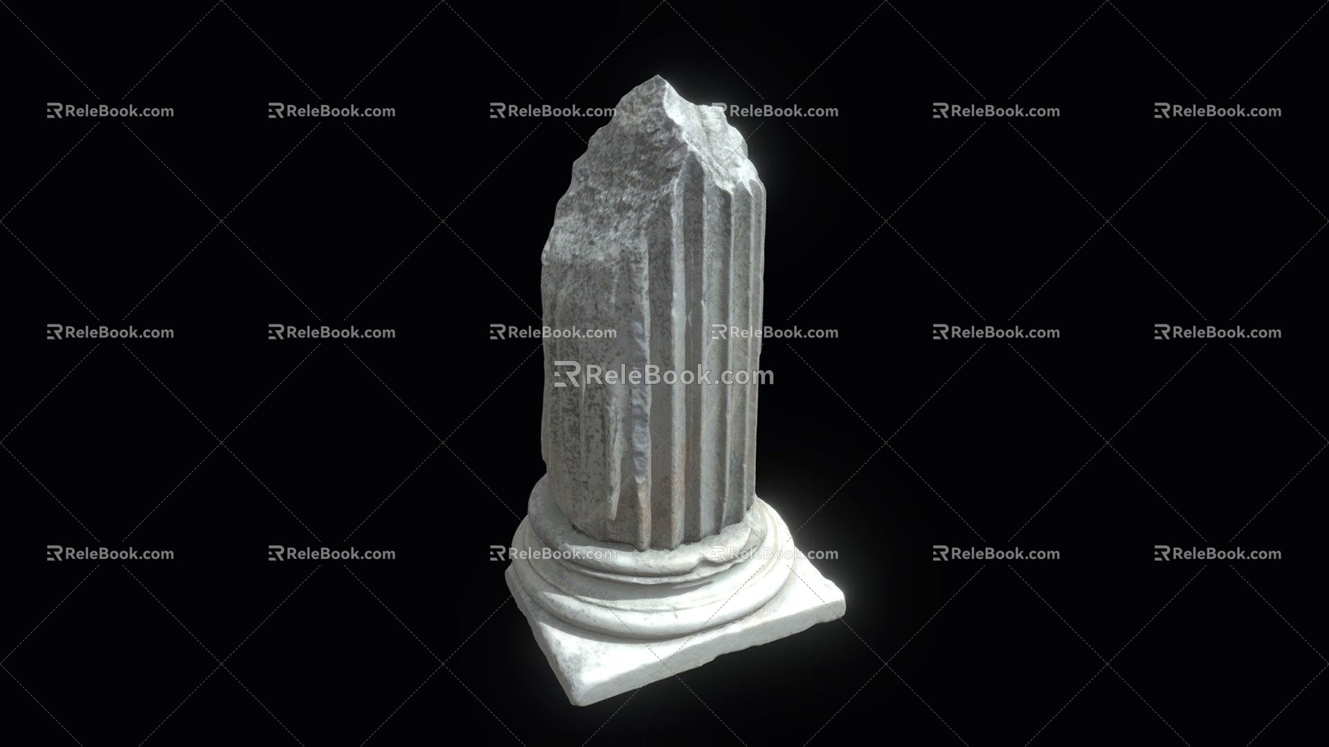 Modern Column 3d model