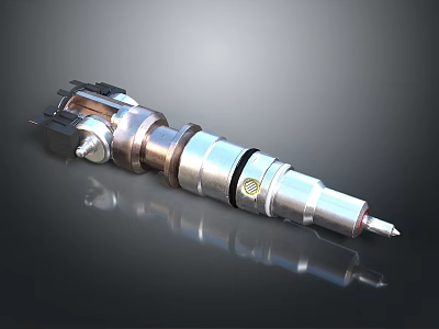 Professional Industrial Mechanical Equipment With Metal Cylindrical Design And Precision Components 3d model