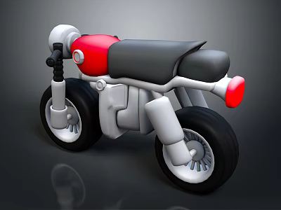 Modern Motorcycle Jet Motorcycle Sci-Fi Motorcycle Concept Motorcycle 3d model