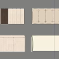 Bedside backrest soft bag 3d model