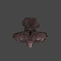 Game Movie Character Large Muscular Gorilla With Brown Fur Red Eyes Fierce Expression