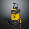 DEWALT Yellow And Black High Pressure Washer With Wheels And Power Cord