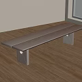 Middle Ancient Style Stool Other Stool 3d model